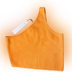 House of Harlow 1960 one shoulder top Luxe Essentials